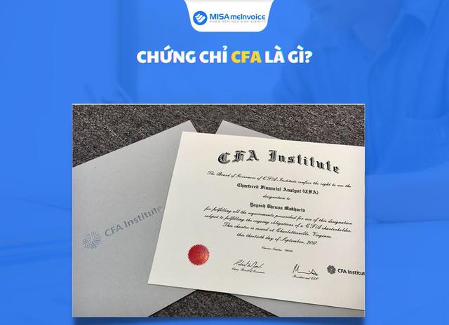 1. Chứng chỉ CFA là gì?