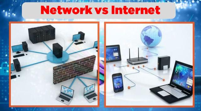 Sự khác biệt giữa Internet và Network Sự khác biệt giữa Internet và Network