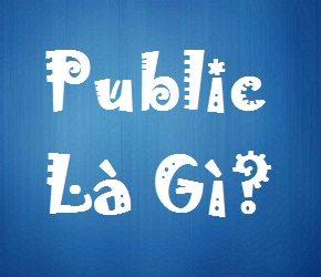 Public là gì? Public là gì?