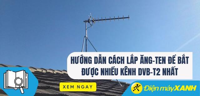 "Dò sóng radio và TV bằng cách điều chỉnh ăng ten" "Dò sóng radio và TV bằng cách điều chỉnh ăng ten"