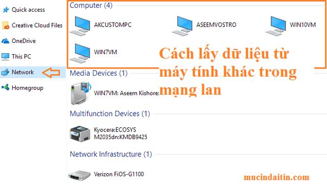 Giải thích cách sử dụng các chỉ lệnh chương trình để truy tìm dữ liệu từ ổ đĩa hoặc máy tính khác qua mạng công tác hoặc modem Giải thích cách sử dụng các chỉ lệnh chương trình để truy tìm dữ liệu từ ổ đĩa hoặc máy tính khác qua mạng công tác hoặc modem