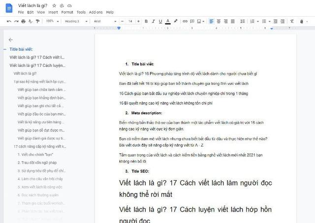 Cách trau dồi kỹ năng viết lách